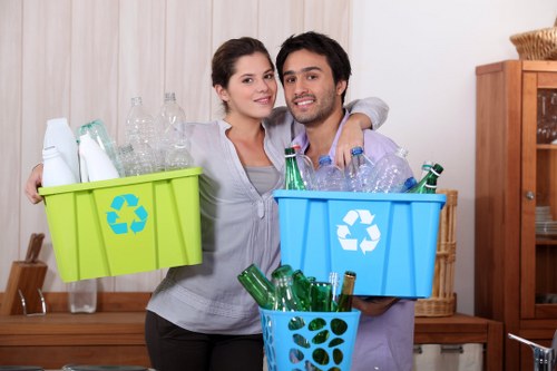 Eco-friendly disposal of office items