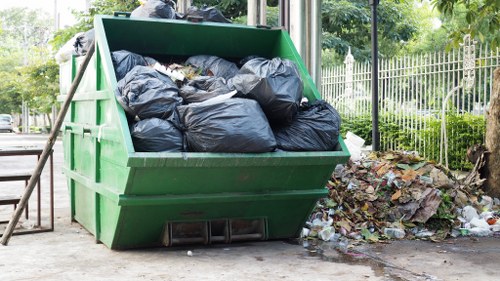 Variety of items cleared from a home